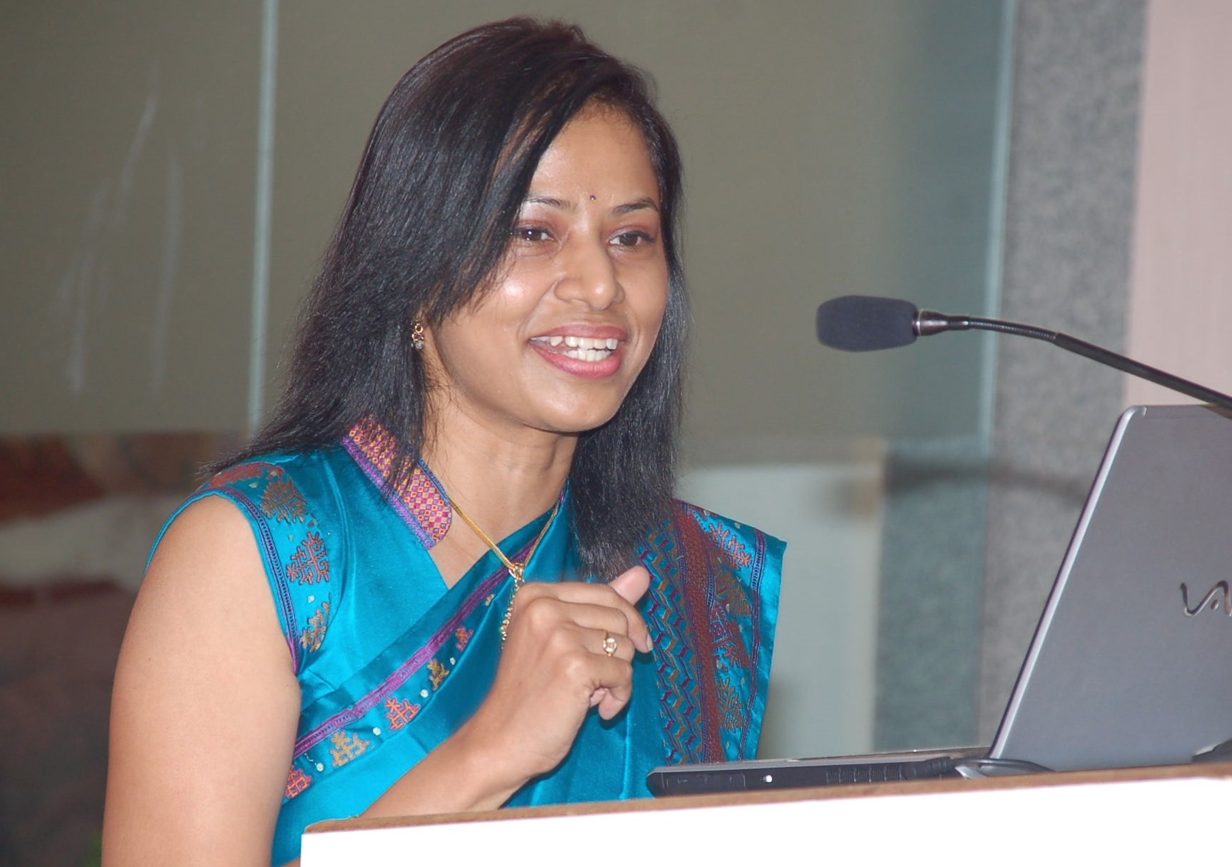 A photo of Dr. Saral Thangam